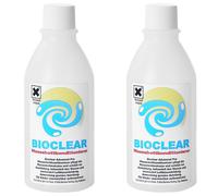 Beliani Set of 2 Waterbed Conditioners BIOCLEAR, White