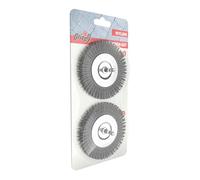 Set of 2 Weed Brushes spare parts for Grizzly Weed Brush EFB 400 and EFB 401 .Material Nylon