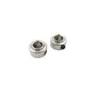 Set of 2 Wheel Stops with Inner Diameters 2.1mm/3.1mm/4.1mm/5.1mm for Model Wheels, Axle Bushings(4.1mm)