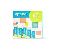 Set of 20 Big Apsara White Non Dust Eraser - For Neat And Clean Erasing - India