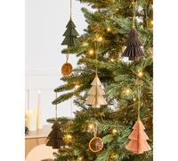 Set of 20 Christmas Tree Ornaments GUDENA Paper Multicolour