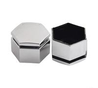 Set of 20 Chrome 22mm Car Wheel Nut with Removal Tool, For Durable ABS Lug Bolt Covers for Alloy Wheel Protection, Rust Prevention and Stylish Finish, Simple