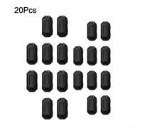 Set of 20 Clip On Ferrites for Enhanced Cable Functionality, Effectively Minimizing RFI in Audio Video and Power Lines