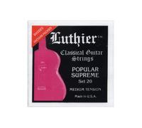 'Set of 20 Concert Silver Nylon Strings for Classical Guitar