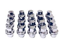 Set of 20 Eisen Chrome OEM Factory Style Lug Nuts Compatible with Stock Wheels Land Range Rover HSE Sport LR3 LR4