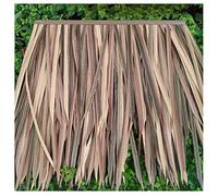 Set of 20 Outdoor Thatched Roof Decorations - Imitation Thatch Ceiling, Fireproof Plastic Straw, 50 x 50 cm, Yellow, Perfect for Tents and Garden Parties
