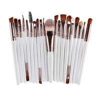 Set of 20 PCS Makeup Brush Kit for Foundation Liquid Cream Blending Powder Eyeshadow Blush Cosmetics Concealer Brushes with Soft & Dense Bristles