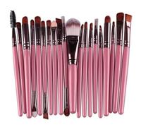 Set of 20 PCS Makeup Brush Kit for Foundation Liquid Cream Blending Powder Eyeshadow Blush Cosmetics Concealer Brushes with Soft & Dense Bristles