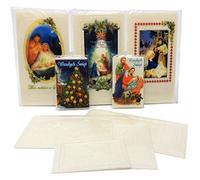 Set of 20 Polish Christmas Wafers Oplatki (12 Large & 8 Small)