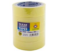 Set Of 20 Rolls Clear Packing Tape - Stationary | 24mm X 30m | Parcel, Sellotape, Office | Ideal For Cardboard Box, Packing Parcels Moving House, Removals, Strong Parcel Boxes