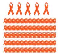 Set of 200 Fabric Ribbon PinsRibbon Brooches Awareness Ribbons Pins for Social Cause Event and Awareness