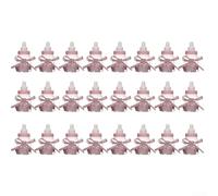 Set of 24 Fillable Candy Containers for Baby Shower Favors, Keepsakes for Special Events (A)