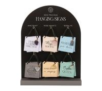 Set of 24 Modern Magic Hanging Signs on Display KDMD Multi One Size