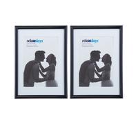 Set of 24 Picture Frames Wall Holder Stand Pack Portrait Landscape 13 x 18 Black