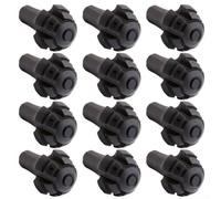 Set of 24 trekking pole rubber tip covers nonslip protectors for hiking poles camping pole accessories plastic replacement tips (Style 2)