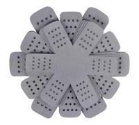 Set of 24PC Pan and Pot Protectors, Larger & Thicker Pan Protectors with Stars, Silicone Pan Dividers for Stacking Pot Protectors for Stacking and Protecting Your Cookware