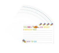 Set of 25 Positive Behavior Cards Classroom Rewards Cards Teacher Notes Motivational Postcards for Student Teacher Good Behavior Postcards