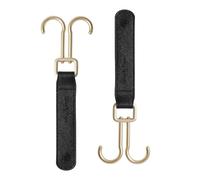 Set of 2Pcs Baby Carriage Hook Secure & Rotatable Hangier Clips Organiser Hook for Hanging Purses Nappy Diaper Toy