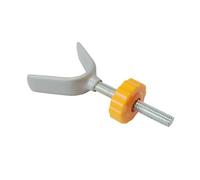 Set of 2pcs Banister Y Spindle Rods for Child and Pet Gate Feature Easy Installation Mounting Screw Rod & Bolt Pressure Mounted Gate