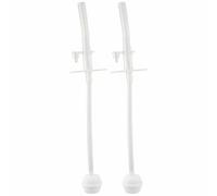 Set of 2X Replacement Silicone Straws for The Dentistar 260ml Straw Cup from 6 Months