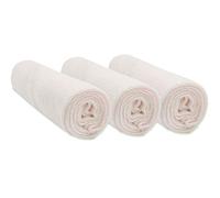 Set of 3 Bamboo Changing Mat Covers | Stretchy & Absorbent | Antibacterial & Hypoallergenic | Made in Europe