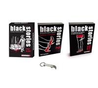 Set of 3 Black Stories 2 Games + Sex and Crime + C'est La Vie French Version + 1 Blumie Decap (BS2 + Life + Crime)
