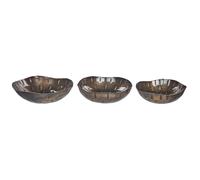 Set of 3 Bowls PINANG Metal Brass