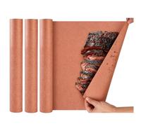 Set of 3 Butcher Paper, Pink Butcher Paper Roll, BBQ Kraft Paper, Grill Paper, Butcher Paper, Ideal for BBQ, Smoker, Fish and Meat (30 cm x 10 m Roll)