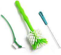 Set of 3 Cleaning Brushes for Thermomix TM6, TM5, TM31, TM21 Kitchen Robot Brushes for Blades, Cup and Other Accessories