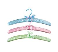 Set of 3 Clothes Hangers, Multi-Coloured