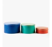 Sur La Table Colour Me Happy Set Of 3 Nesting Cake Tins