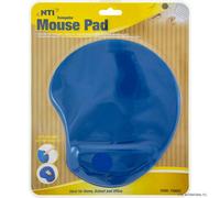 Set Of 3 Computer Mouse Pads Hand Wrist Support Foam Cushion Office Work Rubber