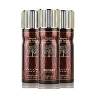Set of 3 Deo Men and Women's Body Spray Pendora Scents 200ml PARIS CORNER PERFUMES (Oud Touch)
