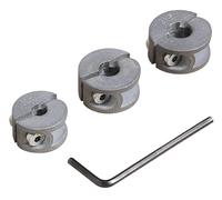 Set of 3 DRILL BIT DEPTH STOPS by Wolfcraft 6mm 8mm 10mm