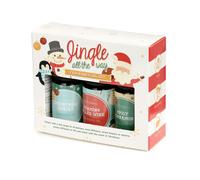 Set of 3 Eden Christmas Fragrance Oils - Jingle All the Way Cinnamon, Mulled Wine, Christmas Cookie