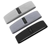 Set Of 3 Elastic Hip Resistance Band For Strength Training Resistance Exercise For Squats Pilates And Workout Professional Athlete