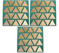 Set of 3 - Excalibur 14" x 14" Triangle Silicone Dehydrators for Dehydration