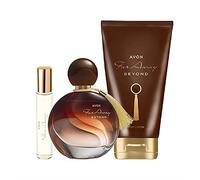 Set of 3 Far Away Beyond fragrance consists of EDP 50ml Body Lotion 150ml and Purse Spray 10ml by Avon