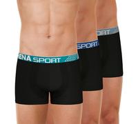 Set of 3 Fresh Boxer Shorts black + black + black