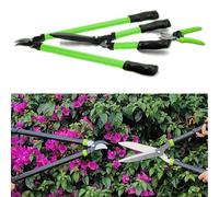 Gr8 Garden Heavy Duty 3 Piece Garden Tree Lopper Shear Secateur Lawn Hedge Cutter Trimmer Pruner Shrub Pruning Plier Set Gardening Tool Kit