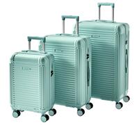 Set of 3 Hard Shell Suitcases MYNTIS Mint Green