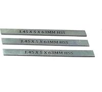 Set of 3 HSS Spare Parting Blades for Mini Cut Off Tool Holders 6,8, 10 mm Shank Sizes