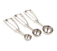 Set of 3 Ice Cream Scoop Scooper Trigger for Meat Fruit Cookie Watermelon