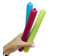 Set Of 3 Ice Stick Rods Large 8'' Ice Cube Stick Reusable Water Bottle Cooling Rod. (Green, Blue, Pink)