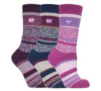 Set of 3 Insulated Thermal Ladies Socks for Ultimate Cold Weather Comfort