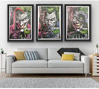 Set of 3 Joker Prints, Batman Three Jokers Edition Comic Cover Prints, Joker Comic Book Covers, Black Label Prints, Batman, A3, A2, A1 (A3)