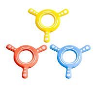 Set of 3 Kids Soft To Catch Return Hand Throw Spinner Fun Easy To Throw Sports Game Toy To Beginners Young Throwers