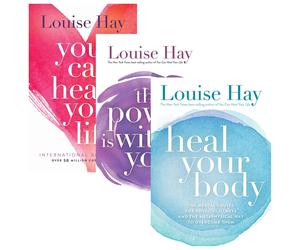 Set of 3 Louise Hay Books - Heal Your Life, Power Is Within You, Heal Your Body