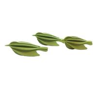 Set of 3 Mini Birds Green Postcard - Lovi - 3D Creations from Finland