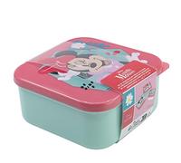 Set of 3 Minnie Mouse Nesting Snack Boxes